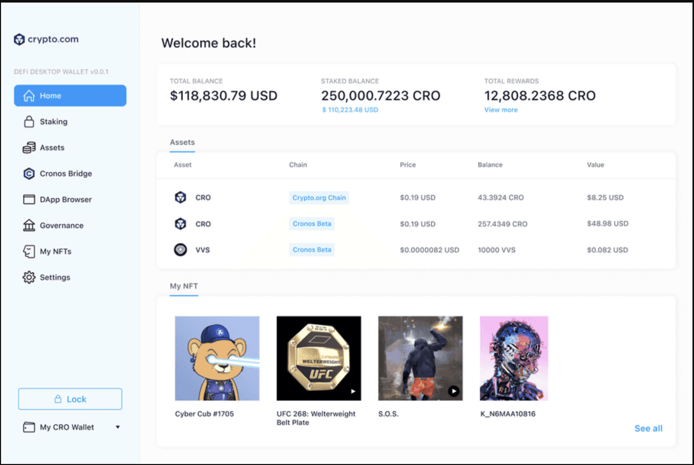 Gryfyn Wallet preview